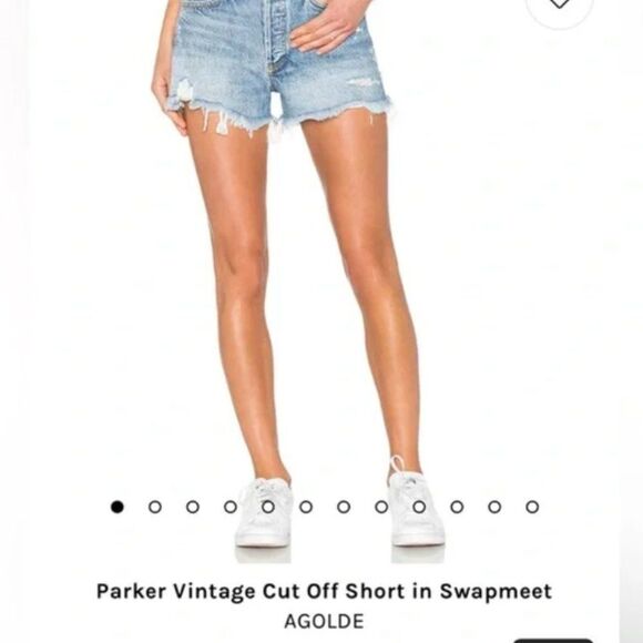 Agolde Pants - NWT Agolde Parker vintage cut off shorts - 30
